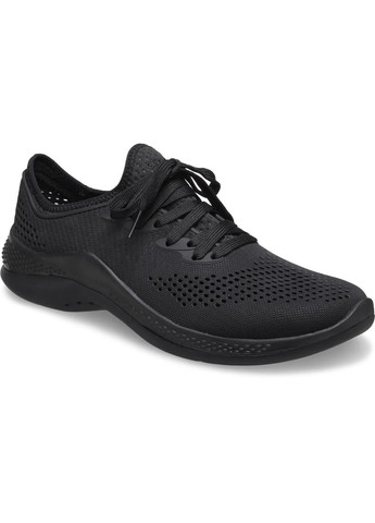 Черные всесезонные кроссовки literide 360 pacer black black m11\44\28,5 см. 206705 Crocs