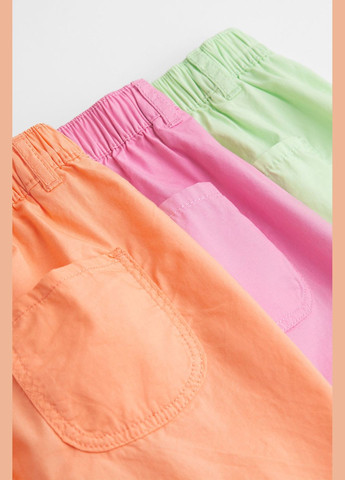 Шорты для девочки 9608 134 см Оранжевый 65291 H&M (302752517)