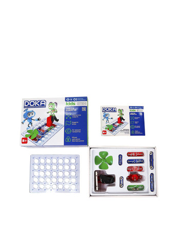 Конструктор електронний 'ЧИСТА ЕНЕРГІЯ' колір різнокольоровий CB-00264880 DOKA (314891644)