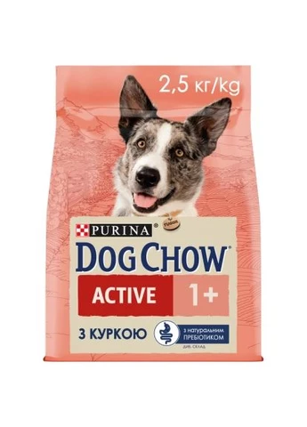 Сухий корм для собак Active Adult зі смаком курки 2.5 кг (7613034487858) Purina Active Adult зі смаком курки 2.5 кг (382370120)