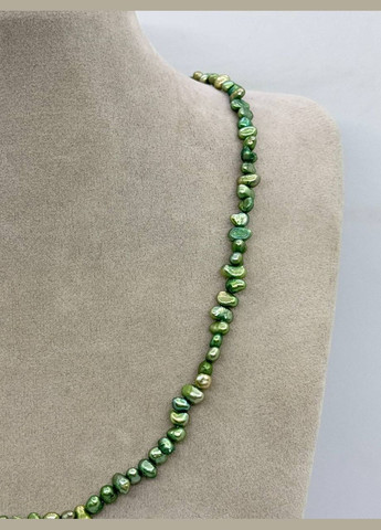 Намисто перли 42 см Зелений No Brand (335249185)