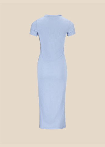 Блакитна повсякденний сукня LAWA однотонна