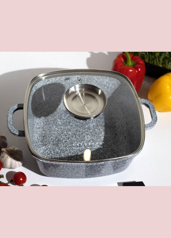 Кастрюля с антипригарным покрытием 2,8 л 20 см (EB-3971) Edenberg (314985708)