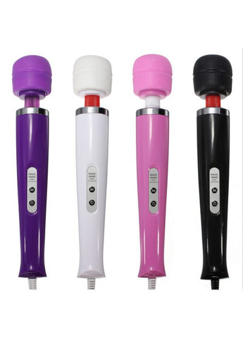 Вібратор мікрофон для клітора Magic Power великий та потужний вібромасажер від мережі 220 Фіолетовий Hitachi (303894690)
