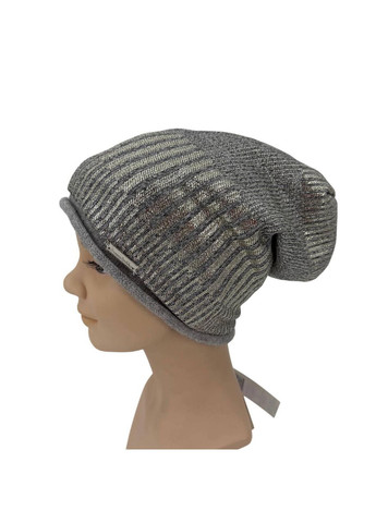 Шапка, арт. 623S, сірий з золотистим, 54 Trestelle (357204045)