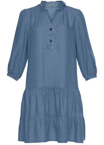 Синя джинсова сукня Lascana однотонна