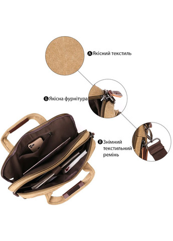 Сумка текстильна для ноутбука 20186 Vintage (331906772)