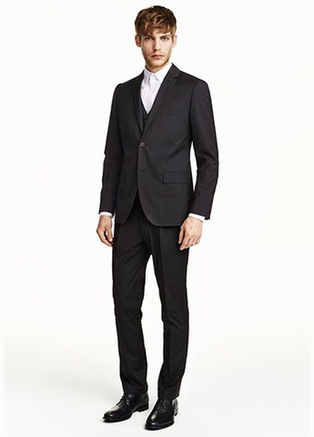 Черные брюки H&M