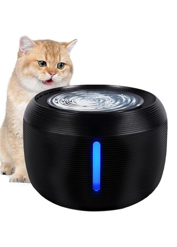 Поилка фонтанчик от сети для кошек и небольших собак 2,5л черный PRETTYPAW Amazon (350613858)