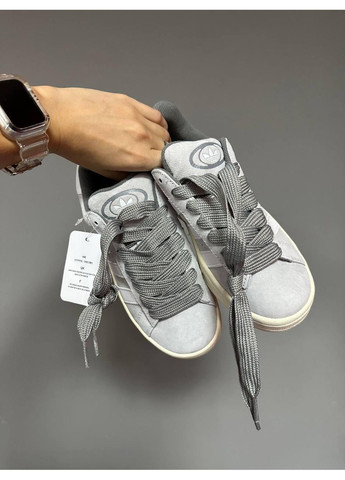 КРОСІВКИ ЖІНОЧІ ADIDAS CAMPUS 00S LIGHT GREY АДІДАС КАМПУС No Brand сірі демісезони (368867426)