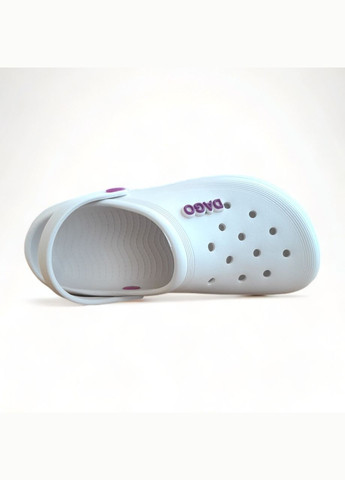 Белые кроксы женские style блакинти из eva-пены размер 40 (26 см) Dago