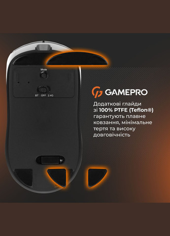 Миша бездротова Genesis Winner White (GM079W) GAMEPRO (347586800)