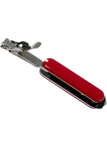 Ніж складаний, мультитул Nailclip (65мм, 8 функцій), червоний, блістер, нержавіюча сталь, кишеньковий Victorinox (395598285)