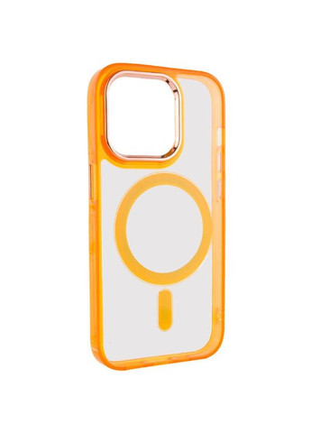 Чохол TPU Iris з MagSafe для Apple iPhone 14 Pro (6.1") Оранжевий Epik (372972213)