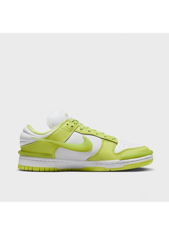 Кроссовки женские Dunk Low Twist Green/White DZ2794-700 Nike зелёные (364838251)
