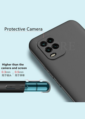 Силіконовий чохол для Mi 10 lite Червоний мікрофібра soft touch Xiaomi (322211825)