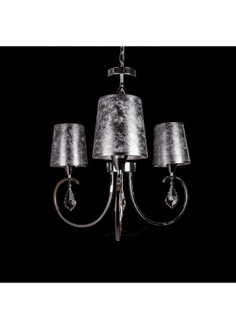 Класична люстра з абажурами і елементами кришталю 5241/3/CH No Brand (352229625)