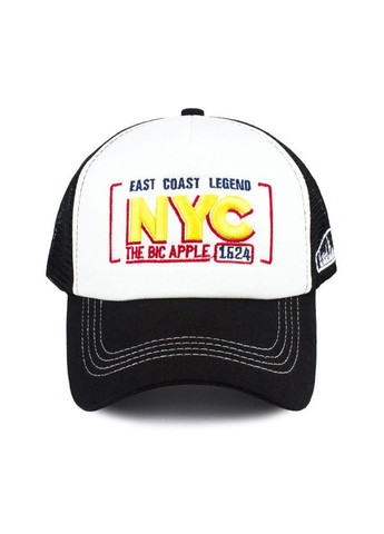 Бейсболка NYC Летняя Хлопок Сетка One sizе Черный (27130) Beani'qe (328264953)