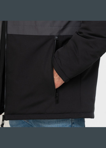 Графітова зимня зимова чоловіча куртка великого розміру SK