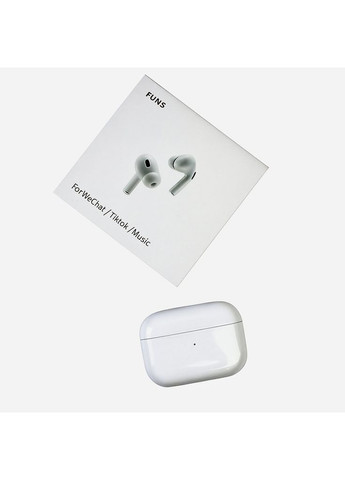 Бездротові навушники Air Pro 2 Fun з кнопками керування Білий No Brand (370215260)