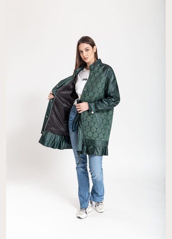 Зеленая демисезонная куртка Esmeralda