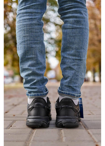 Черные демисезонные кроссовки мужские adidas ozweego adiprene pride black 2.0 адидас озвиго No Brand