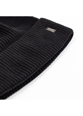 Шапка біні чоловіча бавовна чорна РАДІОН 614-512 LuckyLOOK 614-512М (322782502)