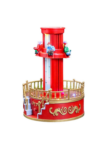 Рождественская инсталляция «Карусель» 12x12x19 см комбинированная Action (365060159)