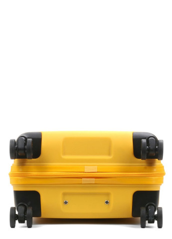 Чемодан малый S полипропилен жёлтый 54x38x22см/40л/2.6кг/ 288 WORLDLINE (324802176)
