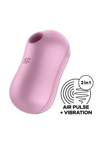 Вакуумний стимулятор із вібрацією Cotton Candy Lilac Satisfyer (333332543)