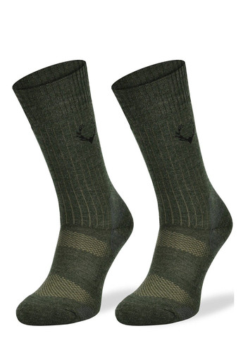 Термоноски демисезонные HUNTING MERINO WOOL PERFORMANCE khaki - SMW3-01 Comodo (358497635)