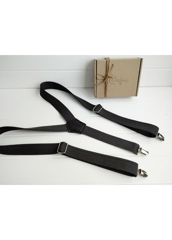 Чорно-сірі підтяжки в принт Major Style (357206594)