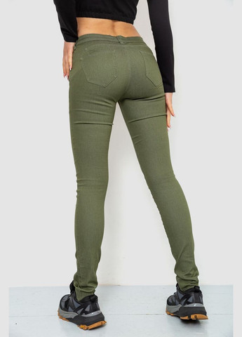 Брюки женские однотонные хаки приталенные размер XS (sku_244R089) Ager (316504411)