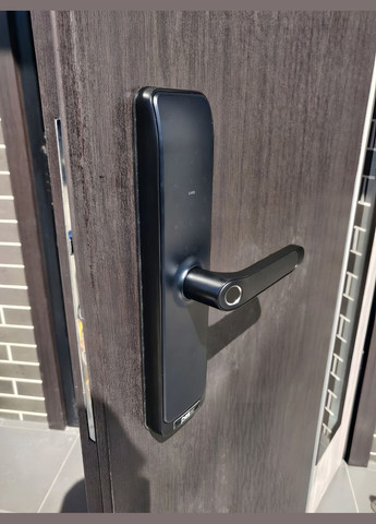 Биометрический умный замок для дверей Husky Wi-Fi Black PES (347324690)