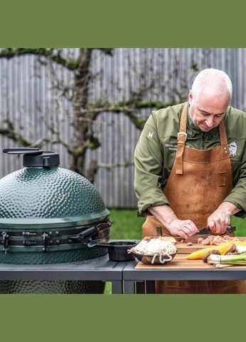 Комплект Гриль L 117632 + Гніздо з ручкою L + Крила для гриля L Big Green Egg (317351111)