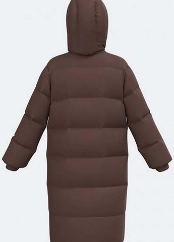 Коричнева зимня жіноча зимова куртка explorer iii коричневий Joma