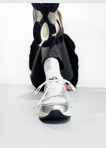 Кросівки жіночі і чоловічі Asics Gel-1130 white grey | Асікс Гель-1130 білі сірі No Brand білі демісезони (316506733)