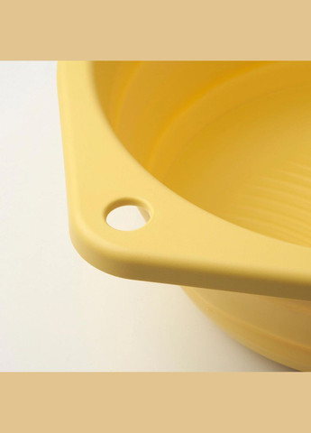 Чаша для білизни ІКЕА PEPPRIG 27 см жовтий (60567721) IKEA (277158111)
