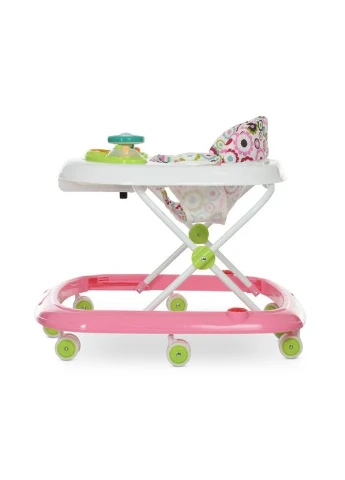 Ходунки детские HAPPY с игровой панелью розовые (ME1049PN) El Camino (388378955)