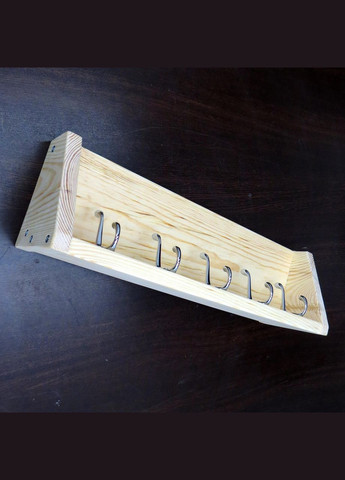 Вешалка для одежды из дерева Сент-Джонс 5 бланже (ВДО-504001) No Brand (327866363)