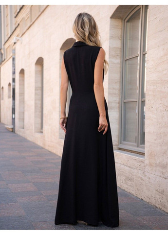 Черное повседневный платье issa pus 14757 черный ISSA PLUS