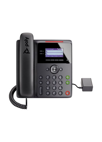 SIPтелефон Edge B20, 8 линий, PoE, черный Poly (315003983)