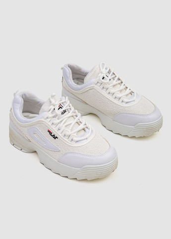 Білі кросівки жіночі текстиль Fashion 243R001
