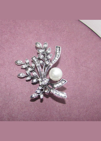 Брошь брошь букет веточек в стразах, 1183 Fashion Jewelry (338431419)
