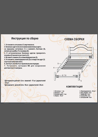 Односпальная металлическая кровать Амис мини от ТМ Теnero 90х190, Каркас — металл расстояние 8 см., 1 ящик Tenero (315912708)