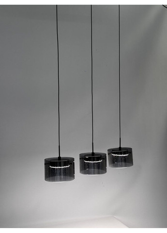 Светодиодный подвесной светильник G 2922/3L 42W Дымчато-черный Valeso (340276356)