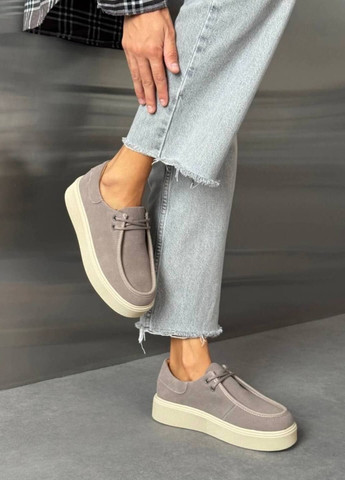 ITTS Женские лоферы бежевый з натуральная замша, китай — демисезон (361256692)