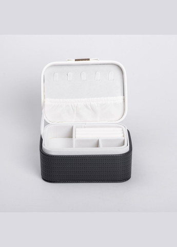 Скринька для прикрас з еко шкіри 15.5×11.5×8.5 органайзер для ювелірних виробів HP-5-37B Yiwu (325922732)