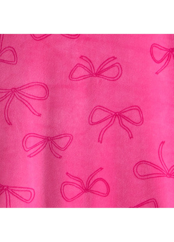 Рожева зимня піжама велюрова для дівчинки 137-142 см (3t538710_10) Carter's