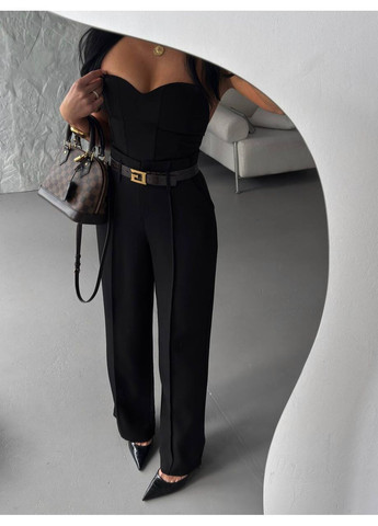 Женский костюм с корсетным топом и прямыми брюками. Україна (351480430)